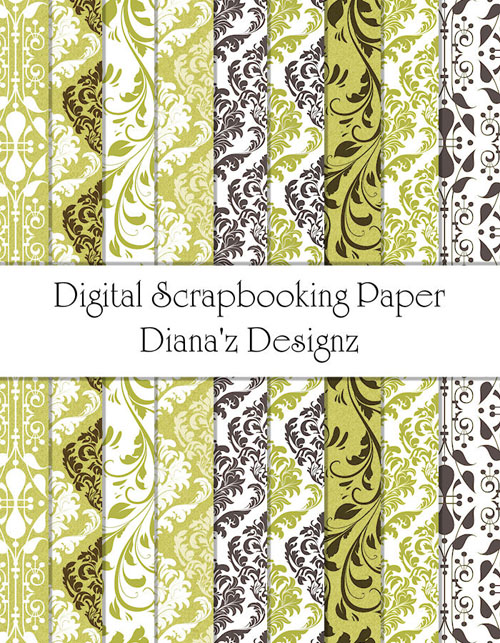 Scrapbooking Paper Backgrounds #1