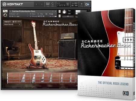 Native Instruments Scarbee Rickenbacker Bass KONTAKT DVDR-DYNAMiCS