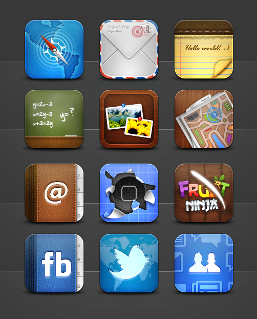 Collection of iPhone Icons 2