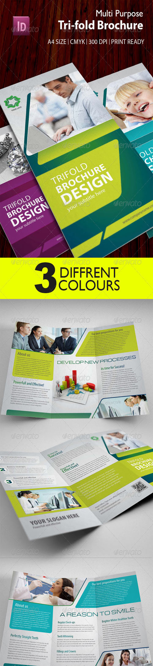 GraphicRiver - Multipurpose Trifold Brochure