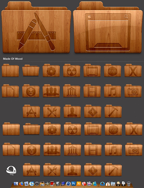 Collection of Wooden Icons