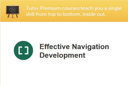 Tutsplus - Effective Navigation Development