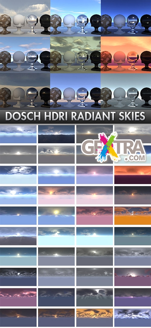 DOSCH HDRI: Radiant Skies