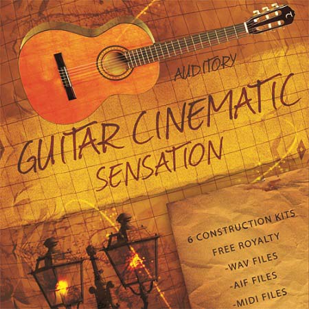 Auditory Guitar Cinematic Sensation WAV AiFF MiDi-MAGNETRiXX