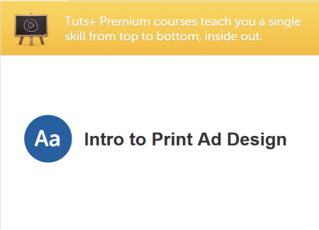Tutsplus Intro to Print Ad Design