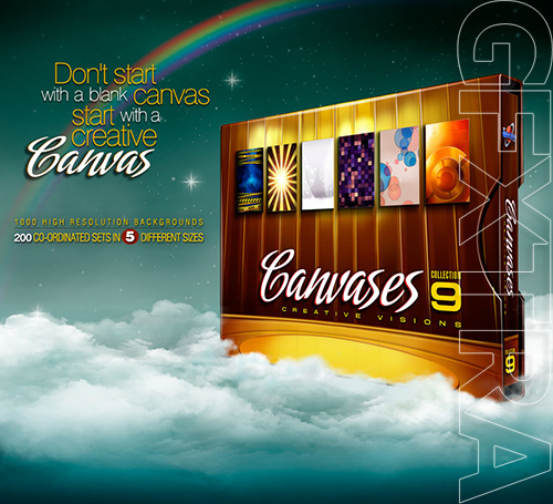 Digital Juice Canvases Collection 9: Creative Visions
