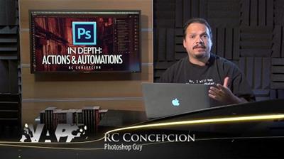 Photoshop In Depth Actions and Automatons - RC Concepcion