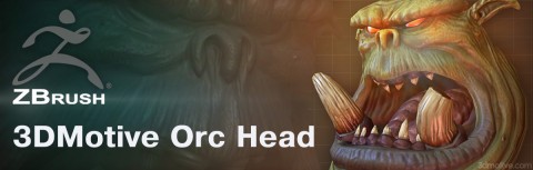 3DMotive - Orc Head in ZBrush Complete Training(1-5)