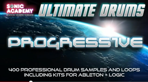 Sonic Academy Ultimate Drums Progressive AiFF REX Apple Loops-SYNTHiC4TE