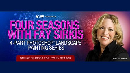 Photoshop Landscape Painting, Four Season: Winter with Fay Sirkis