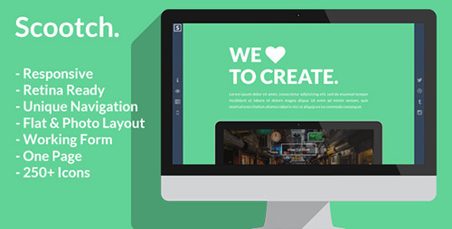 ThemeForest - Scooch - Creative Business or Personal Template - RIP