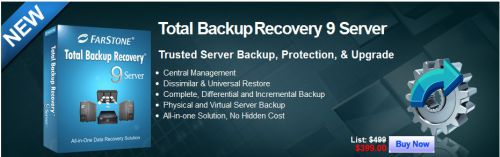 FarStone Total Backup Recovery Server 9.1 Build 20130520