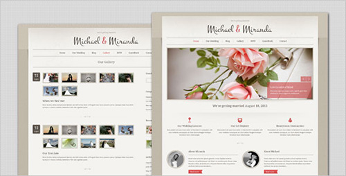 ThemeForest - Wedding - Classic and Elegant HTML Template - RIP