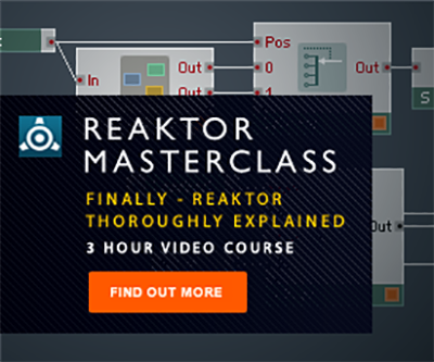 ADSR Sounds Reaktor Masterclass TUTORiAL-SYNTHiC4TE
