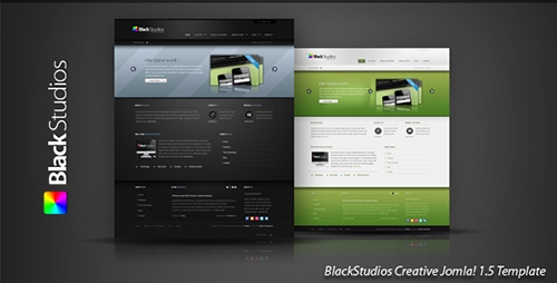 ThemeForest - BlackStudios v1.4.0 Creative Joomla! 2.5 Template