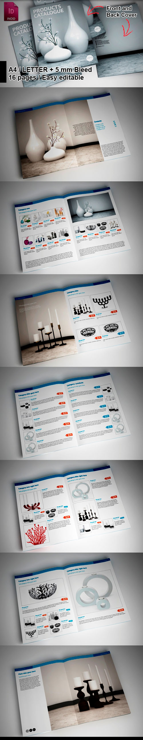 Products Brochure Highlights Template