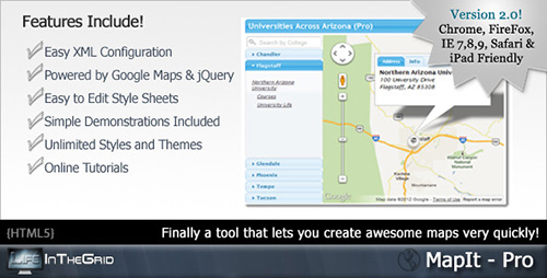 CodeCanyon - MapIt v2.1 - Maps Made Your Way