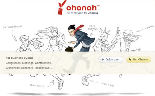 Ohanah Events v2.3.11 + MOBILE app for joomla 2.5 - 3.x