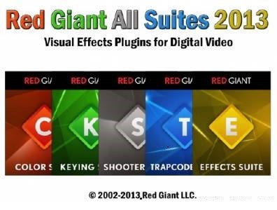 Red Giant All Suites 2013 Build 11.12 (1/9/2013)