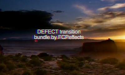FCPEffects - Defect Transition Bundle for Final Cut Pro X