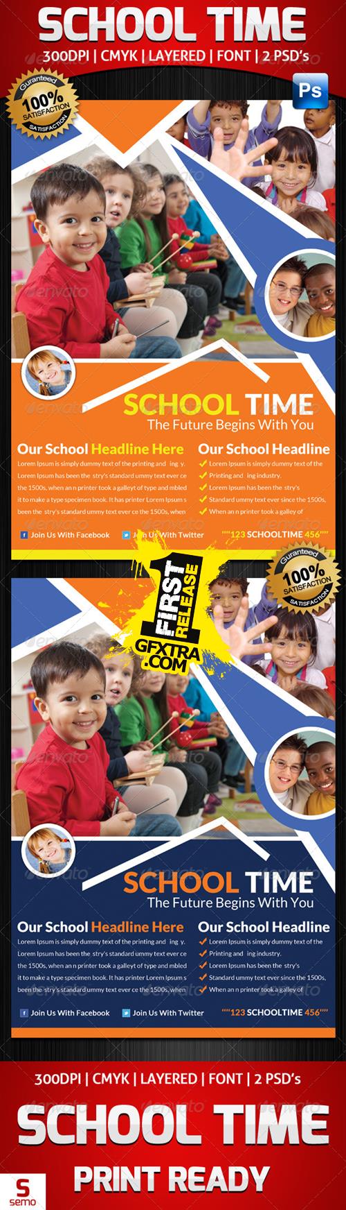 GraphicRiver - School Time Flyer Template