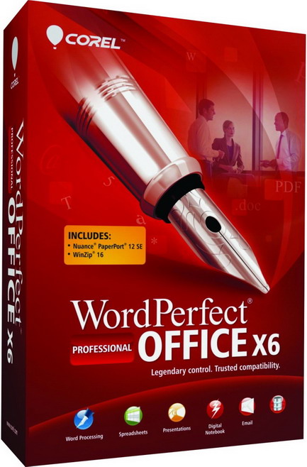 Corel WordPerfect Office X6 Professional SP2 v16.0.0.428