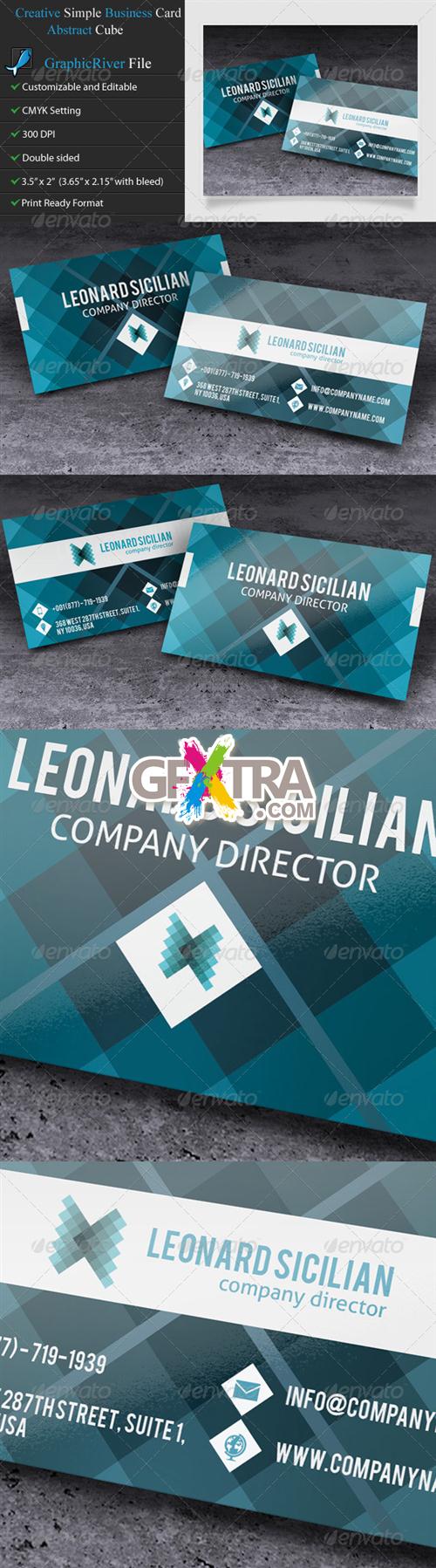 GraphicRiver - Creative Business Card - Mosaic