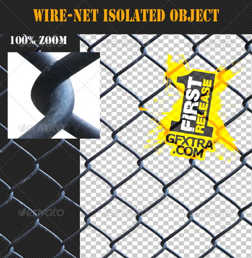 GraphicRiver - Wire-Net Isolated Object