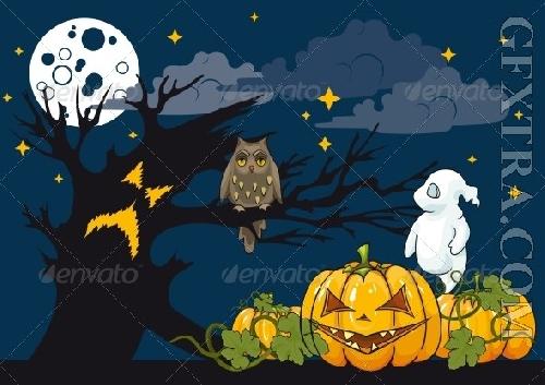 Halloween Themed Illustration