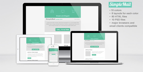 ThemeForest - SimpleMail Email Newsletter Template - RIP