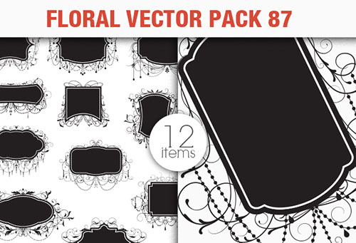 Floral Vector Pack 87