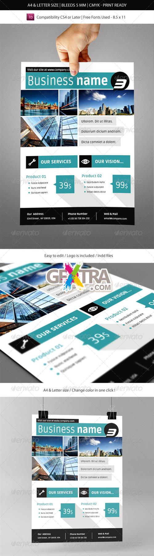 GraphicRiver - Corporate & Business Commerce Flyer Template