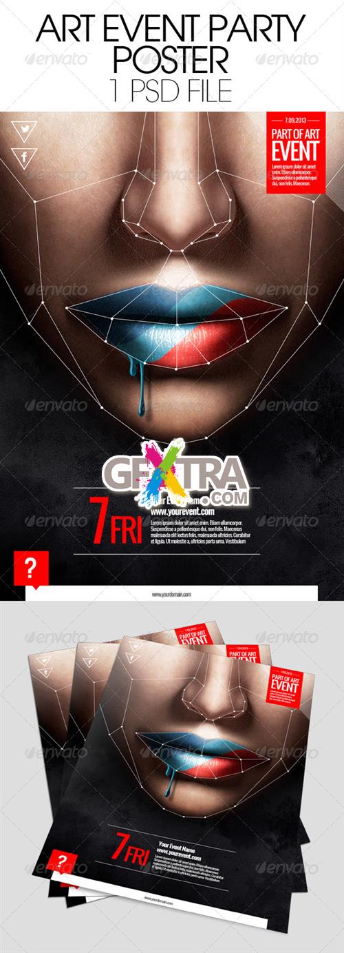 GraphicRiver - Art Event Party Poster