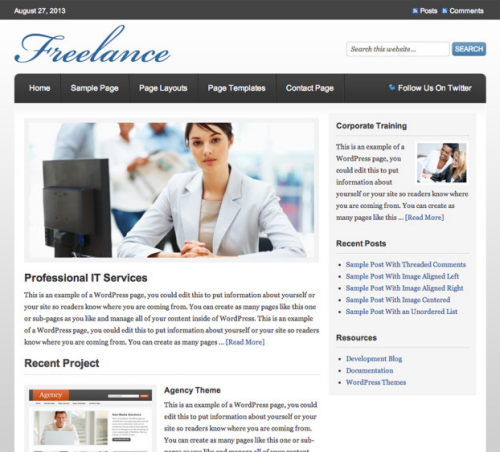 StudioPress - Freelance v1.0.1 - WordPress Theme