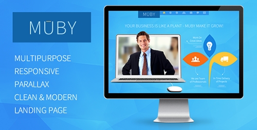 ThemeForest - Muby Multi-Purpose One-Page Template - RIP