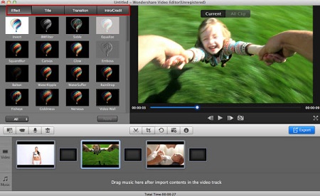 Wondershare Video Editor for Mac 2.8.0