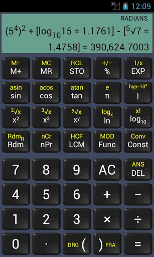 Scientific Calculator (adfree) v3.2.9 (Android Application)