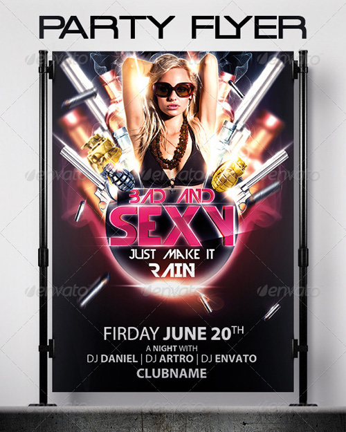 GraphicRiver - Bad And Sexy Flyer
