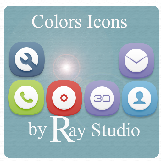 Colors Icons Apex/Nova/GO/ADW v1.0 (Android Icons)