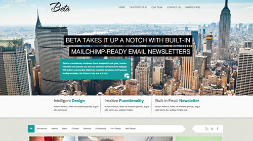Mojo-Themes - Beta v1.1 - HTML5 Responsive Theme With Built-in Email Newsletter