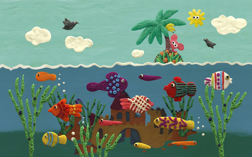 Plasticine ocean v1.0.18 (Android Live Wallpaper)