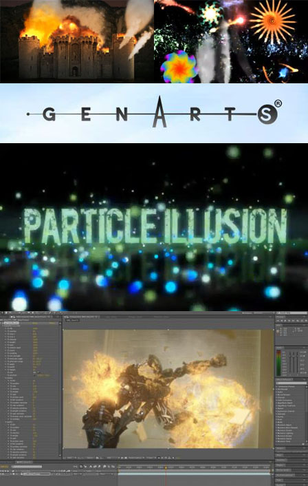 GenArts particleIllusion 1.0.41 (+ Emitter’s) for Adobe After Effects CC (MacOSX)