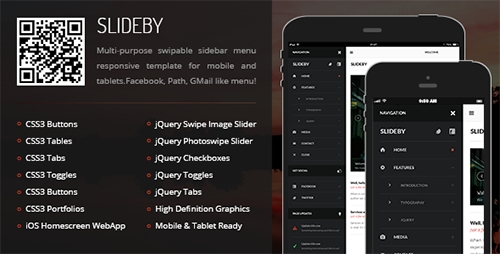 ThemeForest - Slideby Mobile & Tablet Responsive Template - RIP
