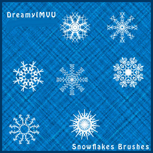 ABR Brushes - Fancy Snowflake Brushes - Winter 2013-2014