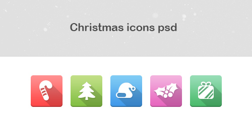 PSD Web Icons - Christmas Icons