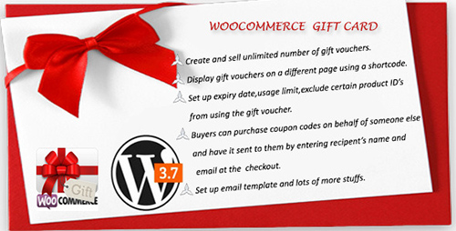 CodeCanyon - Woocommerce Gift Card v1.2