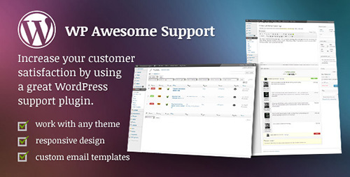 CodeCanyon - WP Awesome Support v2.0.1 - Responsive Ticket System