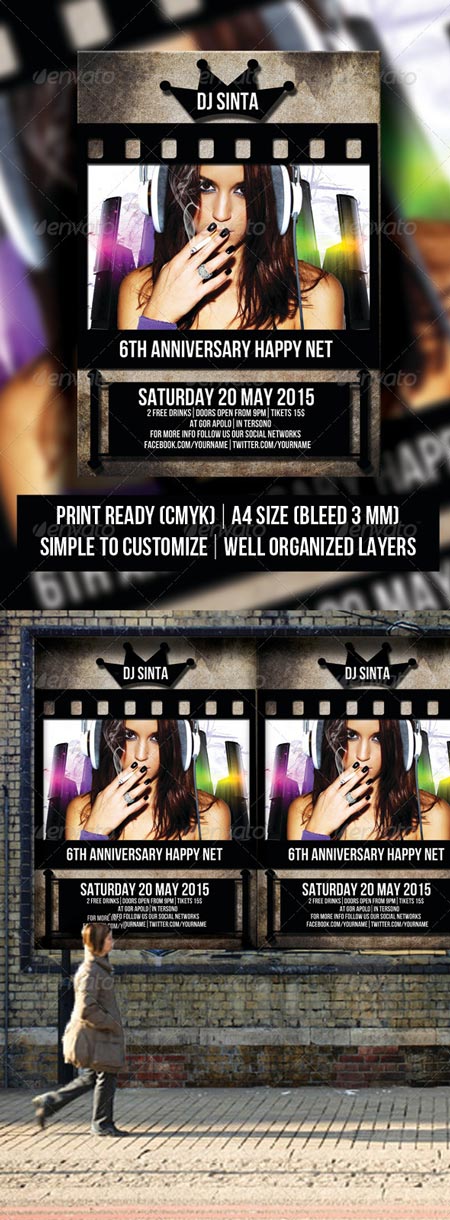 GraphicRiver One Concert Flyer 6257113