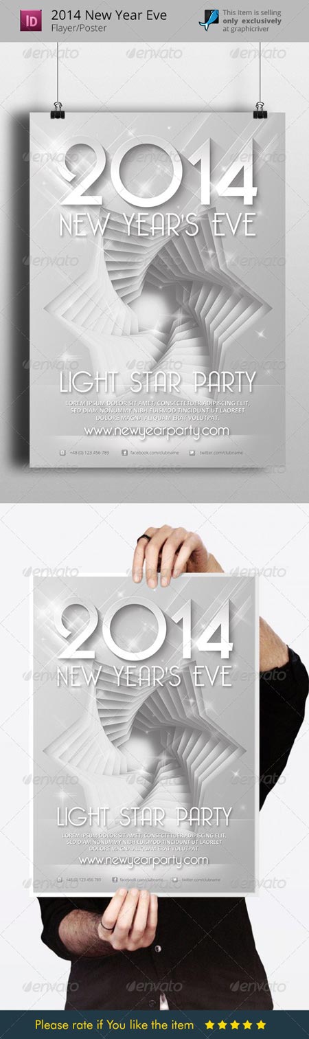 GraphicRiver 2014 New Years Eve Flyer Template 6286059