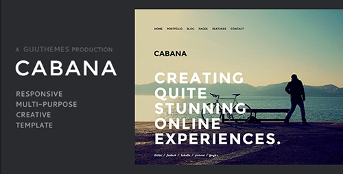 ThemeForest - Cabana - Responsive HTML5 Creative Template - RIP